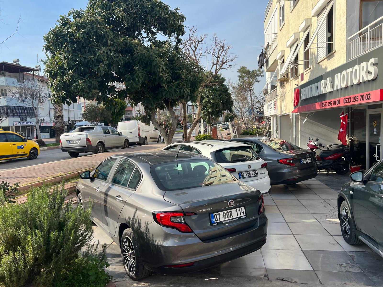 Fiat Egea for rent in Antalya